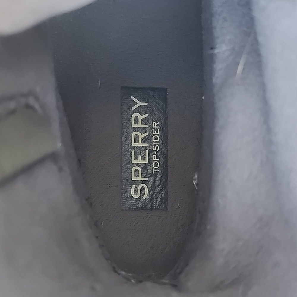 Sperry Black and GrayTop Slider Winter Rain Boots Size 7.5 - Picture 13 of 13